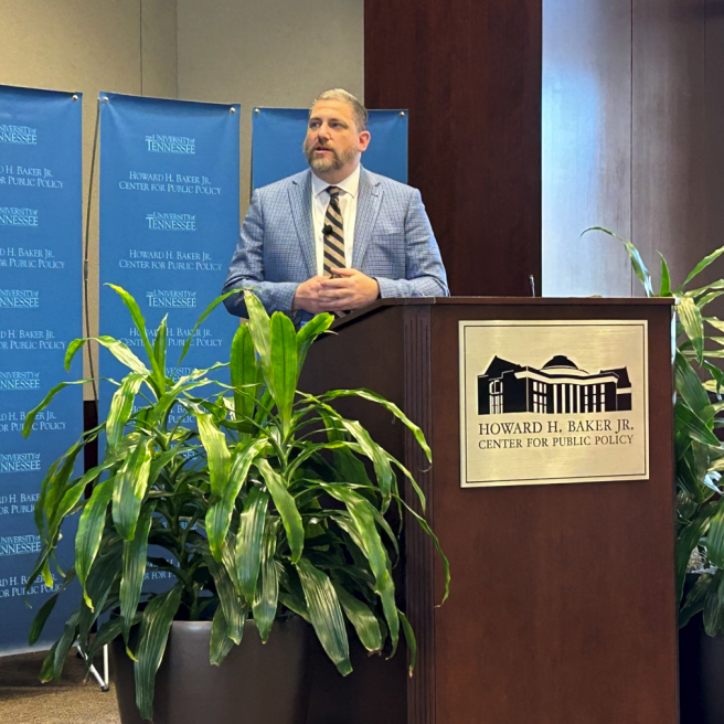 Kevin Heaslip Speaking at the Howard Baker Jr Center