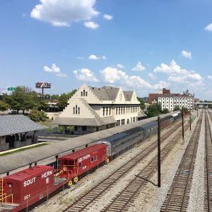 Historic train tracks in Tennessee