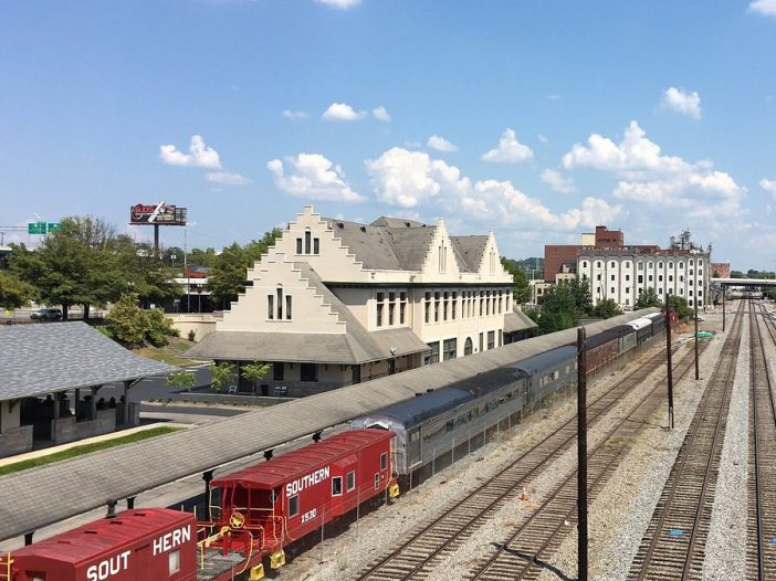 Historic train tracks in Tennessee