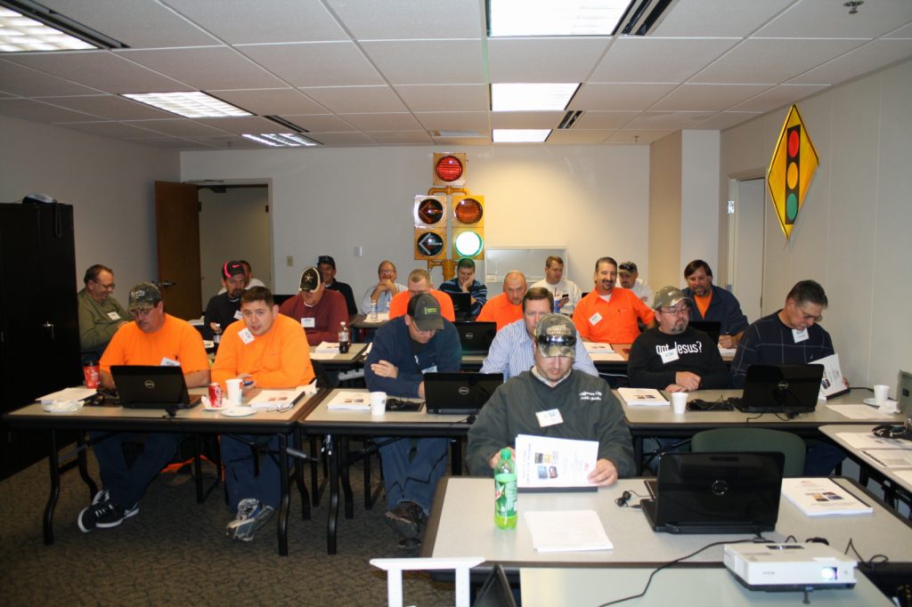 TSA students in a classroom