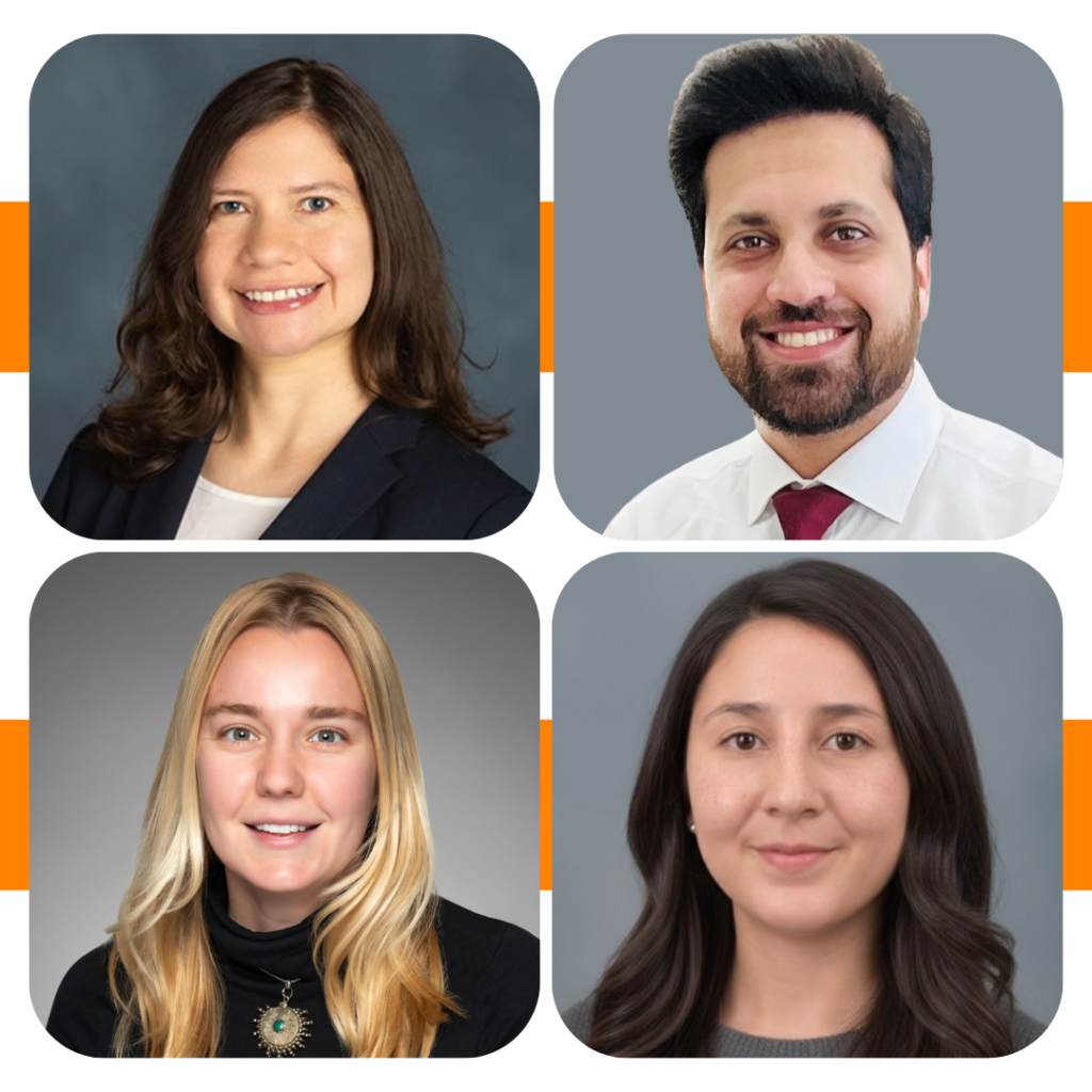 Calderson, Ahmed, Asmussen, Cordoba-Misas headshots
